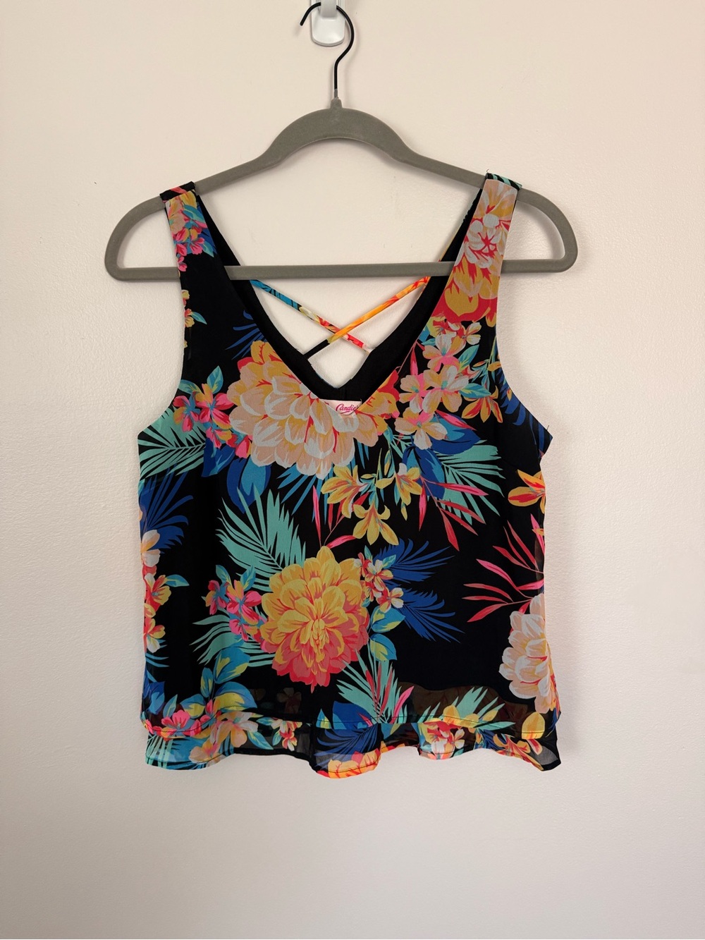 Candies Floral Flow Tank